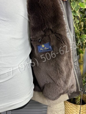 Кашемировая куртка Loro Piana на меху 23634