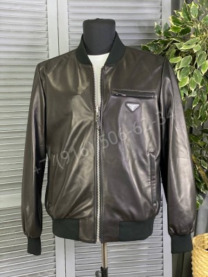 Кожаная куртка двухсторонняя Prada 13529
