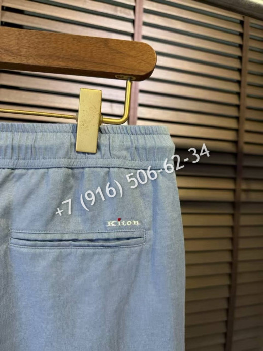 Шорты Kiton из льна 30532 2