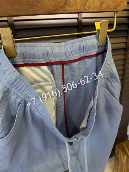 Шорты Kiton из льна 30532 2