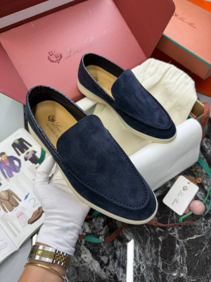 Лоферы Loro Piana со вставками из крокодила 16102 2