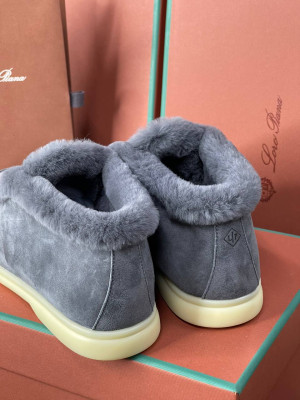 Лоферы Loro Piana на меху 19151 8