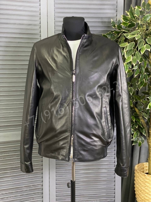 Кожаная куртка Stefano Ricci со вставками крокодила 13530