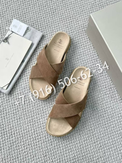 Тапочки Brunello Cucinelli 30945 2