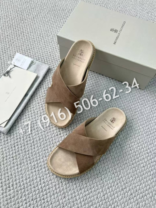 Тапочки Brunello Cucinelli 30945 2