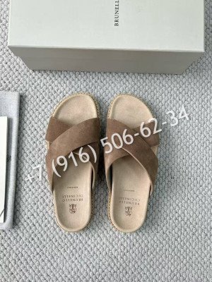 Тапочки Brunello Cucinelli 30945 2