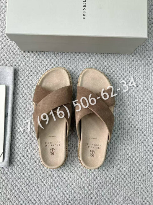 Тапочки Brunello Cucinelli 30945 2