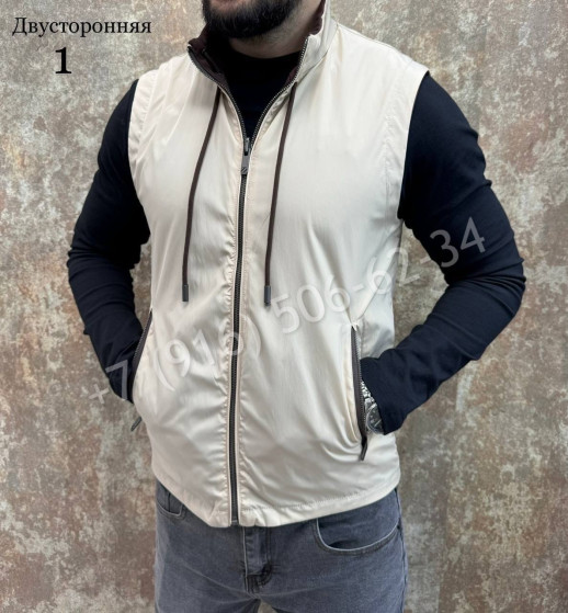 Двухсторонняя жилетка Zegna 27687