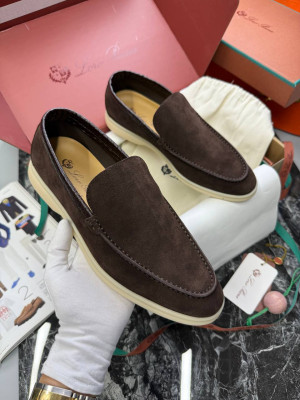 Лоферы Loro Piana со вставками из крокодила 16102 3