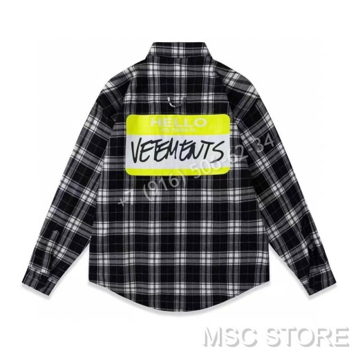 Рубашка Vetements 9261