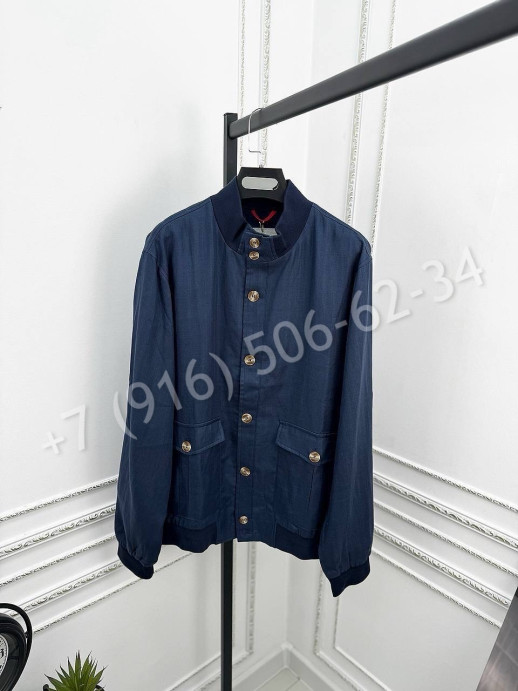 Ветровка Brunello Cucinelli из льна 30387