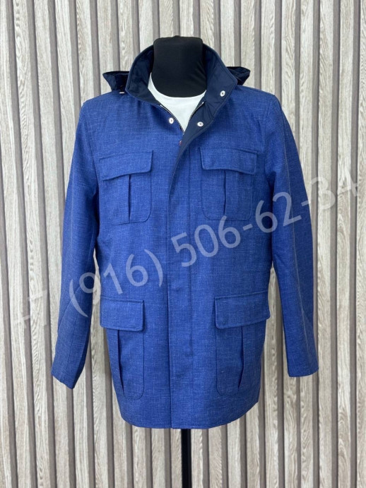 Куртка из льна Loro Piana 30788