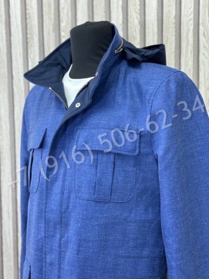 Куртка из льна Loro Piana 30788