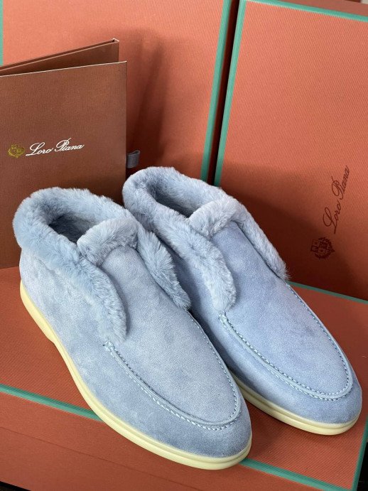 Лоферы Loro Piana на меху 19151 9