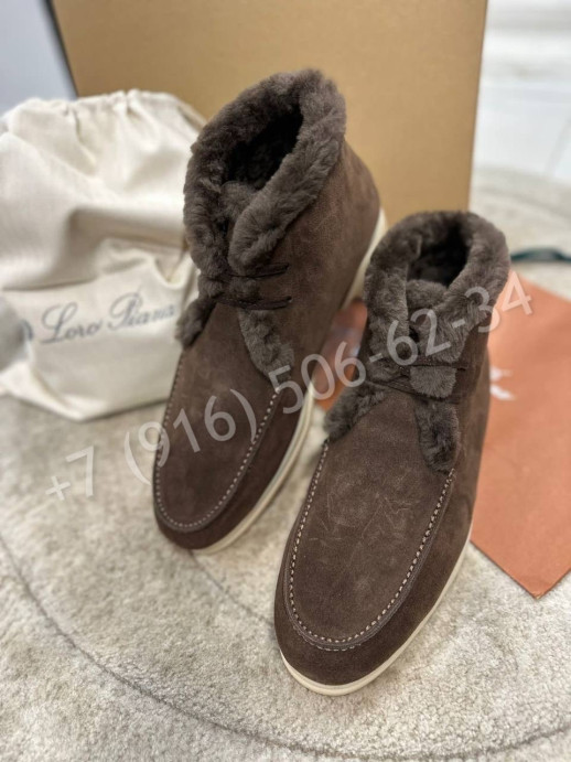 Ботинки на меху Loro Piana 23225