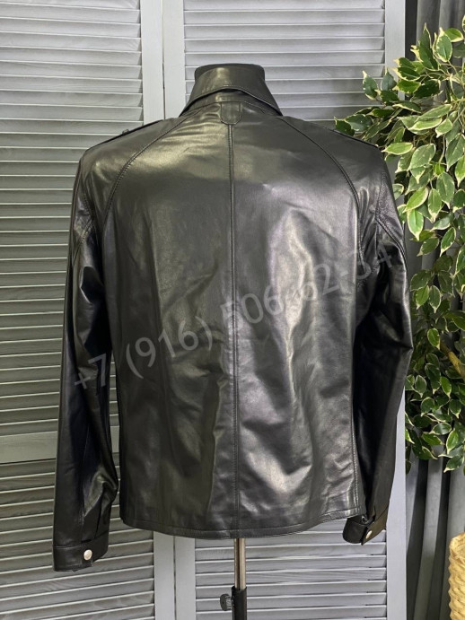 Кожаная куртка Brunello Cucinelli 13531