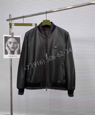 Кожаная куртка Dolce & Gabbana 34591