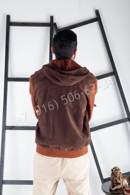 Замшевая куртка с кашемиром Loro Piana 15492