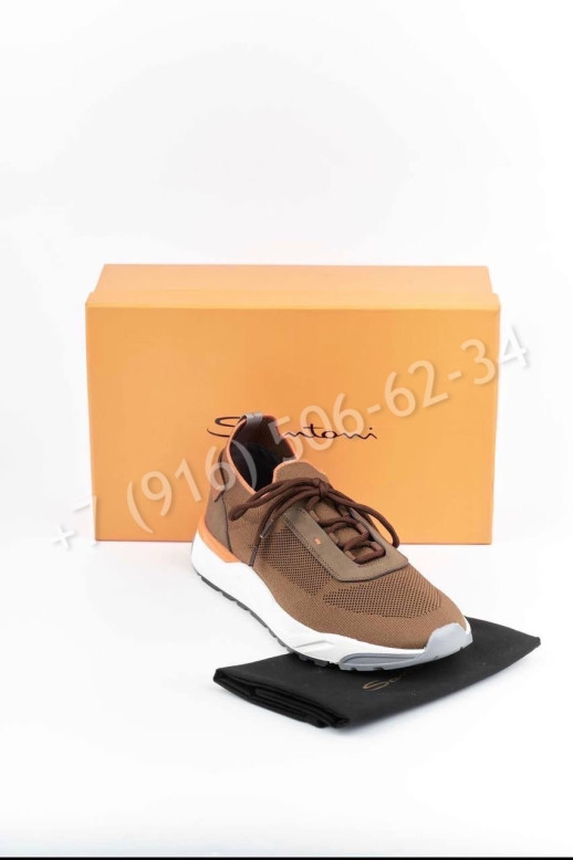 Кроссовки Santoni 16698