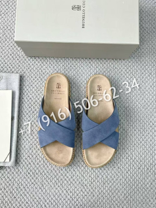 Тапочки Brunello Cucinelli 30945 3