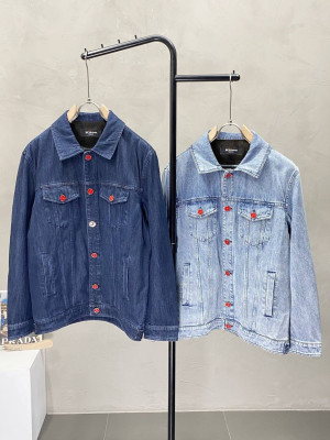 Двухсторонняя джинсовая куртка KITON 17623