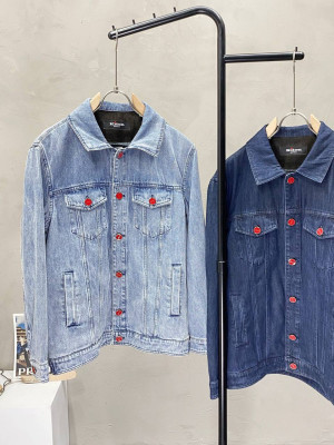 Двухсторонняя джинсовая куртка KITON 17623