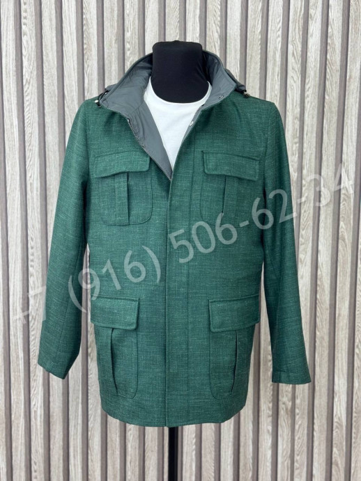 Куртка из льна Loro Piana 30789