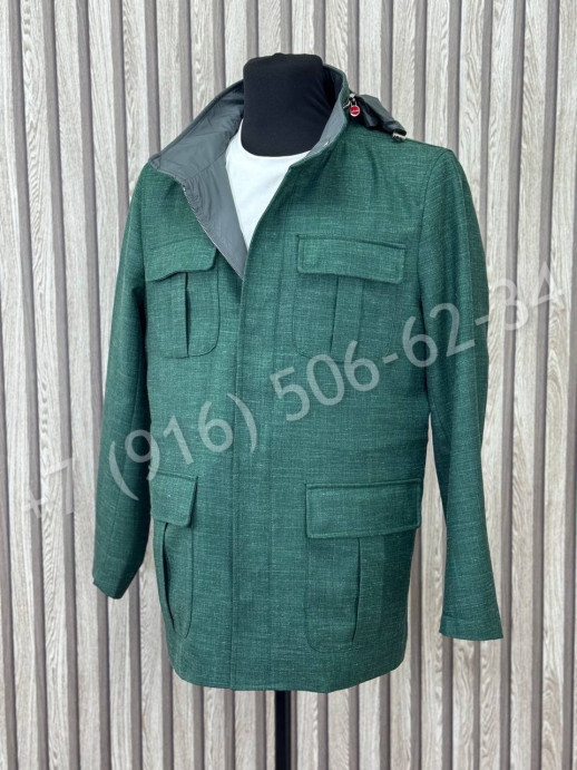 Куртка из льна Loro Piana 30789