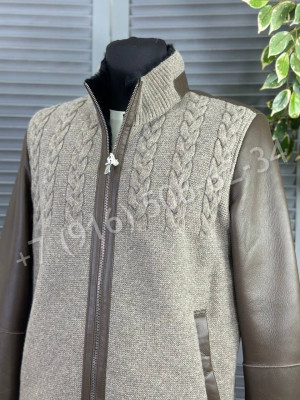 Куртка дубленка Brunello Cucinelli на меху 23637