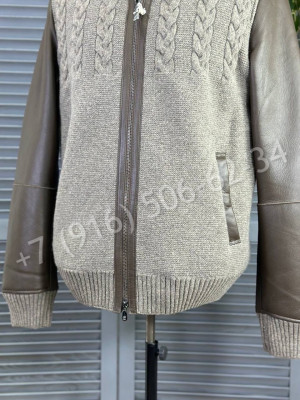 Куртка дубленка Brunello Cucinelli на меху 23637