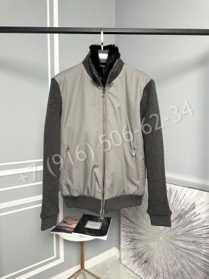 Бомбер Loro Piana с меховым подкладом 24168