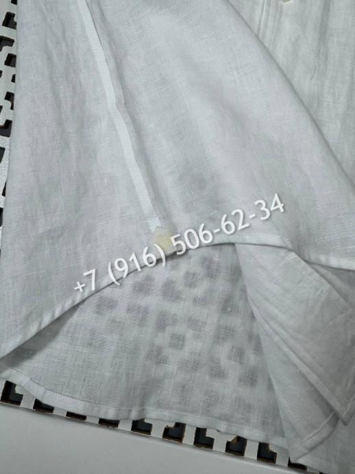 Рубашка Loro Piana из льна 18335 7