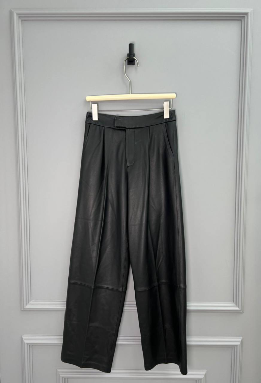 Кожаные брюки Bottega Veneta 16098