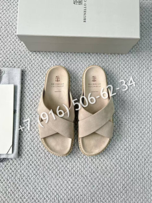 Тапочки Brunello Cucinelli 30945 4