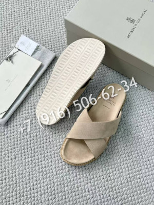 Тапочки Brunello Cucinelli 30945 4