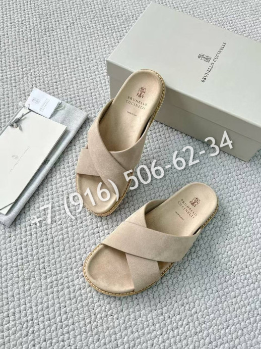 Тапочки Brunello Cucinelli 30945 4