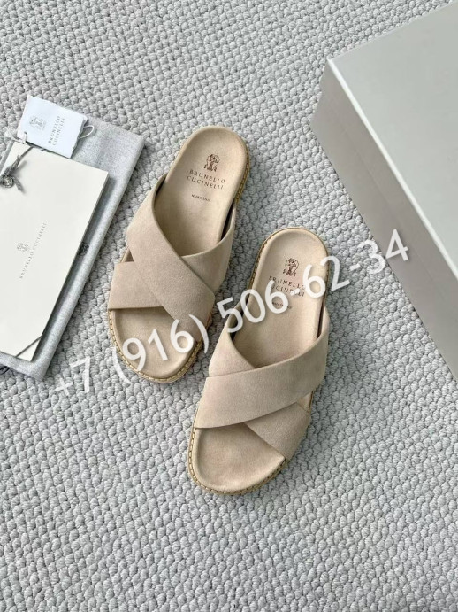 Тапочки Brunello Cucinelli 30945 4