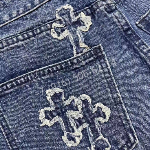 Джинсы Chrome Hearts 7618