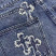Джинсы Chrome Hearts 7618