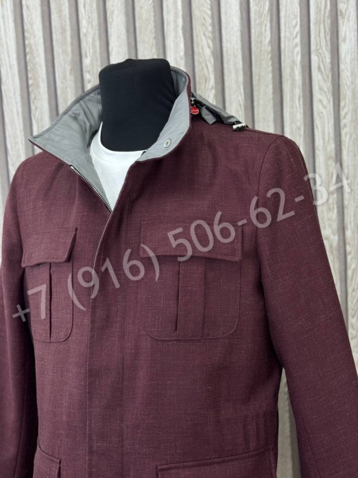 Куртка из льна Loro Piana 30790