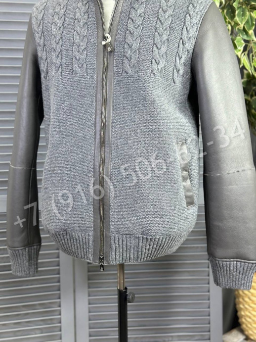 Куртка дубленка Brunello Cucinelli на меху 23638