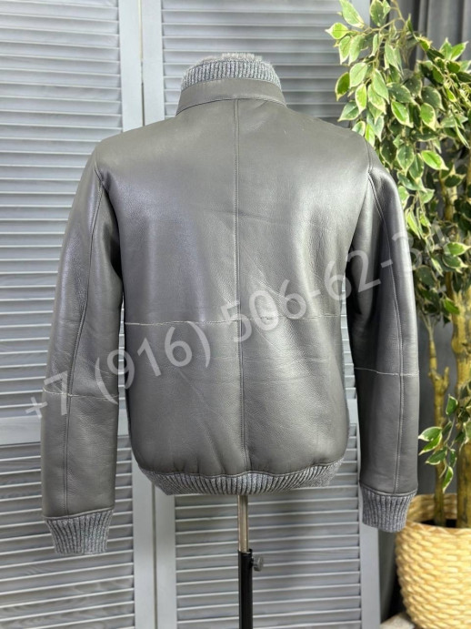 Куртка дубленка Brunello Cucinelli на меху 23638