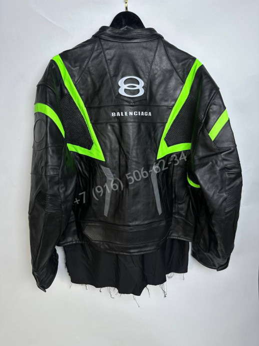 Куртка кожаная Balenciaga 34892