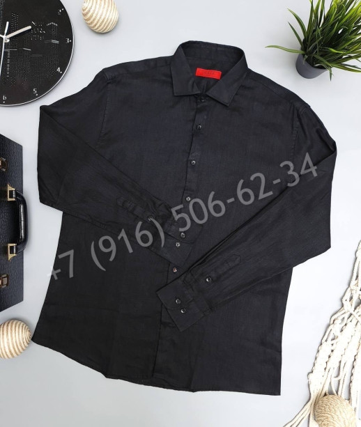 Рубашка ISAIA ( лен ) 16199