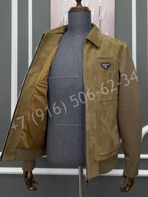 Замшевая куртка Prada 28992