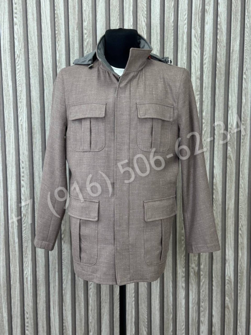 Куртка из льна Loro Piana 30791