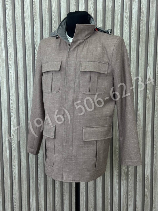 Куртка из льна Loro Piana 30791