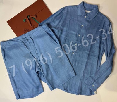 Прогулочный костюм Loro Piana из льна 31191