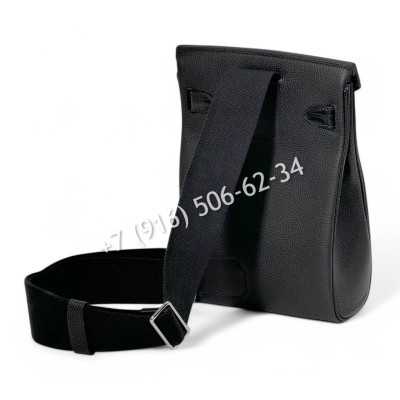 Сумка слинг Hermes со вставками из кожи крокодила 33411 1