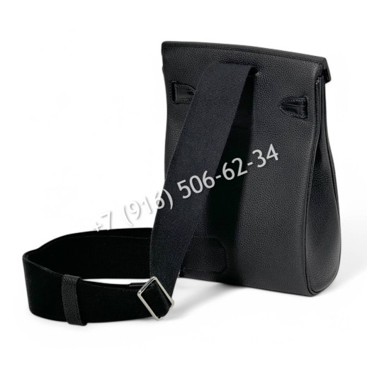 Сумка слинг Hermes со вставками из кожи крокодила 33411 1